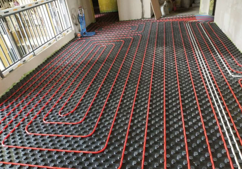 地暖施工環(huán)境