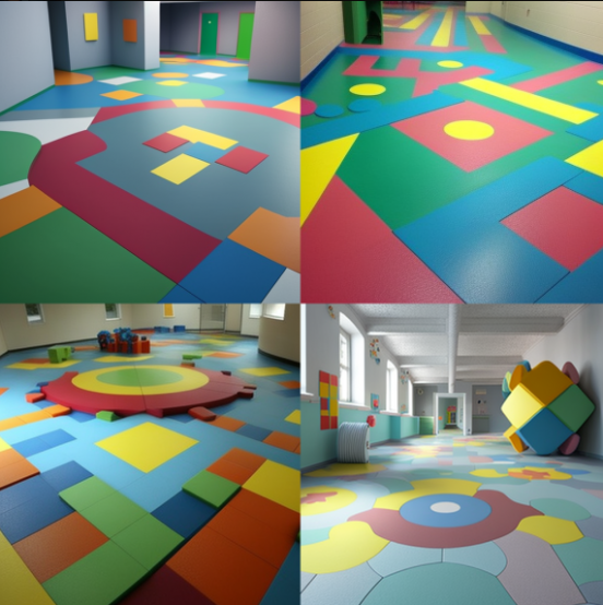 幼兒園學(xué)校地面鋪裝新材料一覽