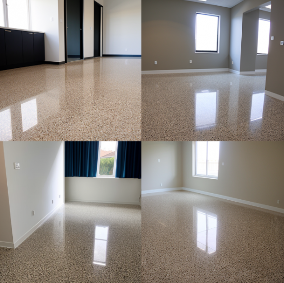 水磨石地板裝修效果圖