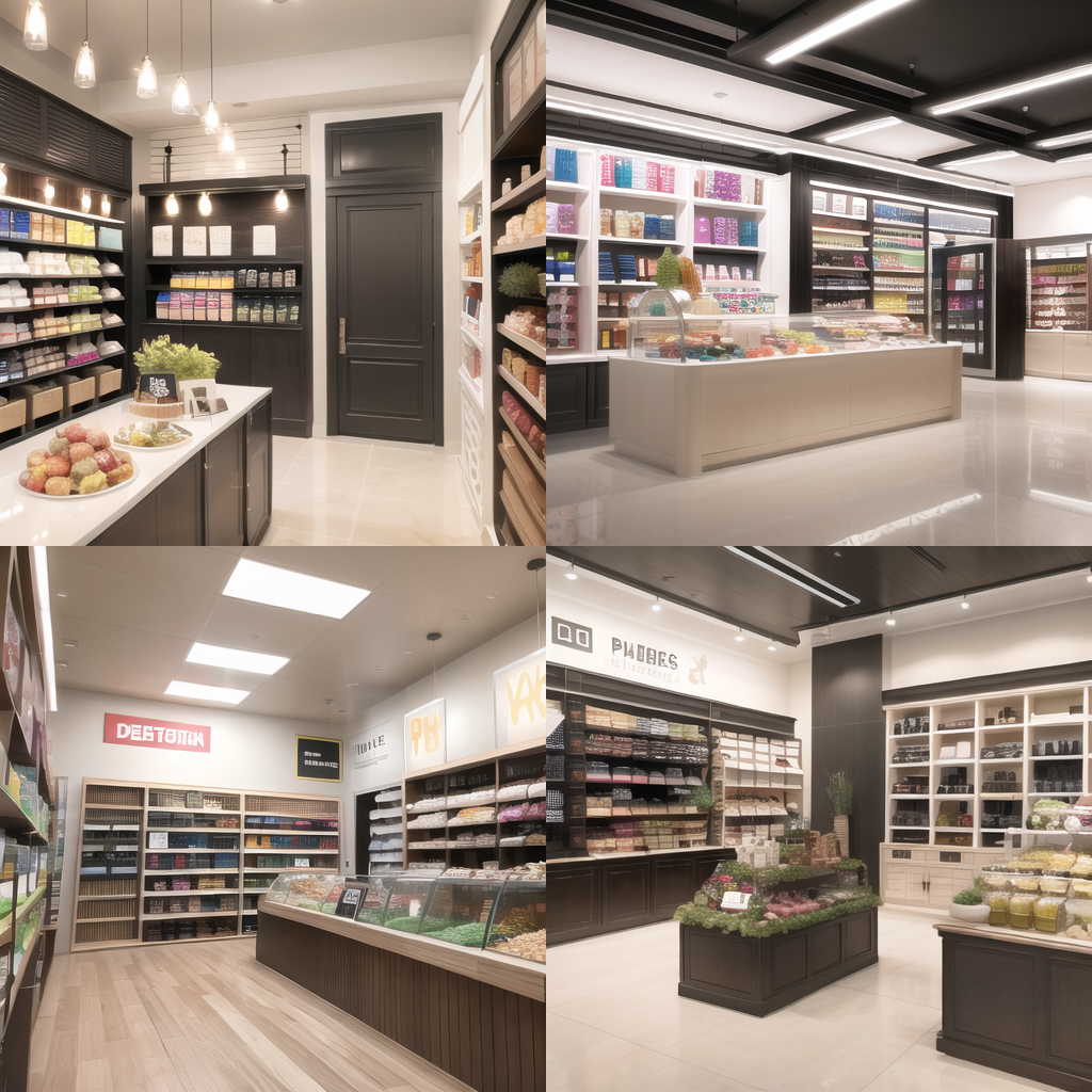 店鋪店面裝修設(shè)計(jì)效果圖一覽
