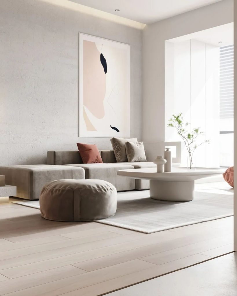 小藍鯨石晶地板極簡風(fēng)格裝修案例