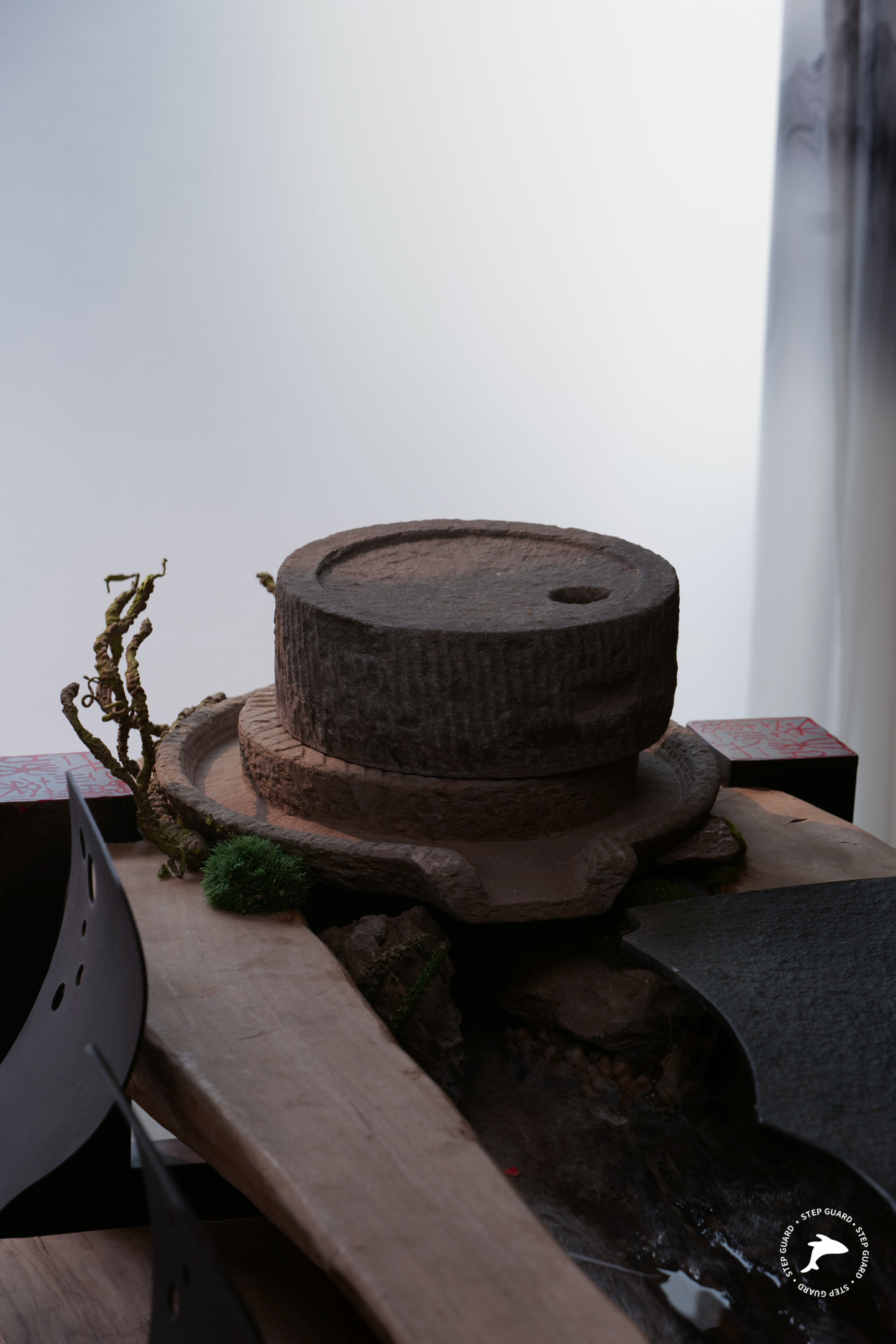 私人會所石晶地板墻板改造